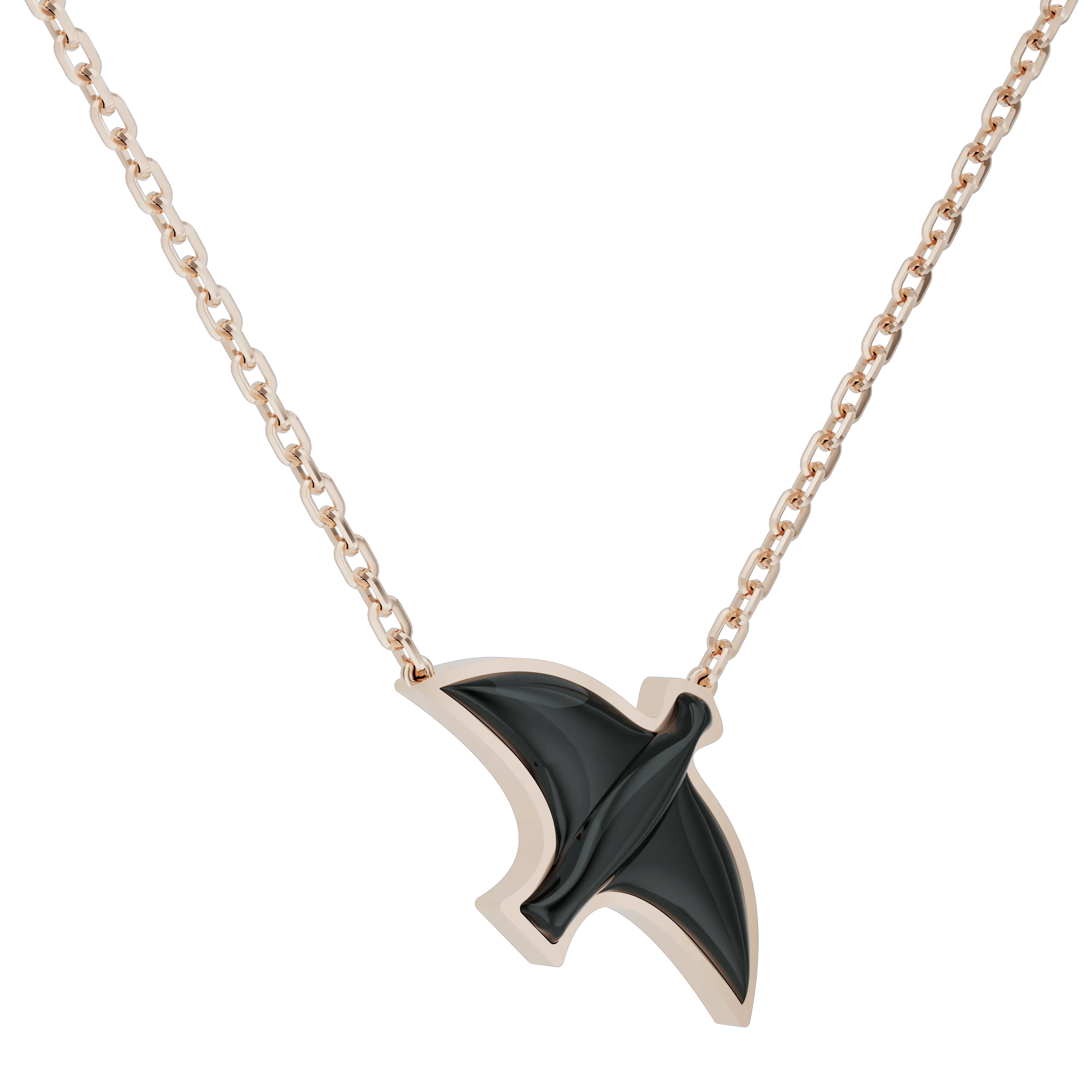 玉鸟系列 黑项链